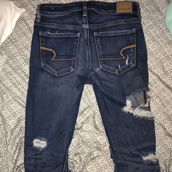 American eagle  skinny ripped jeans - Picture 1 of 2